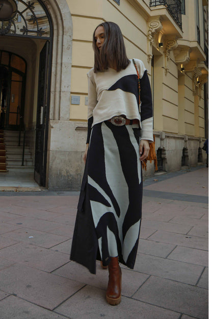 SENNA SKIRT ZEBRA