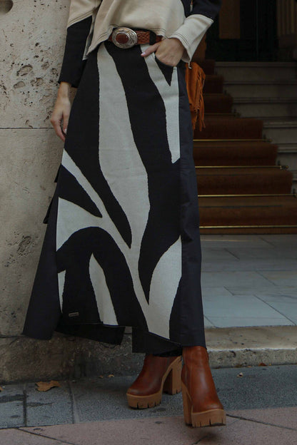 SENNA SKIRT ZEBRA