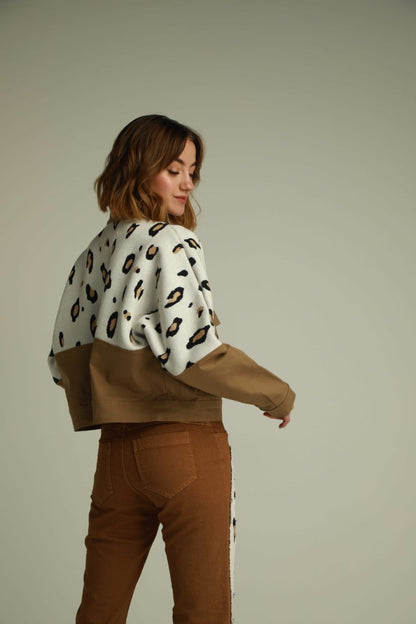 Mix Jacket Leopard