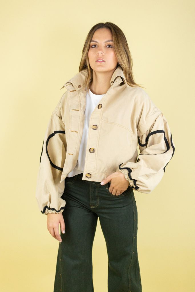 CASUAL BEIGE JACKET