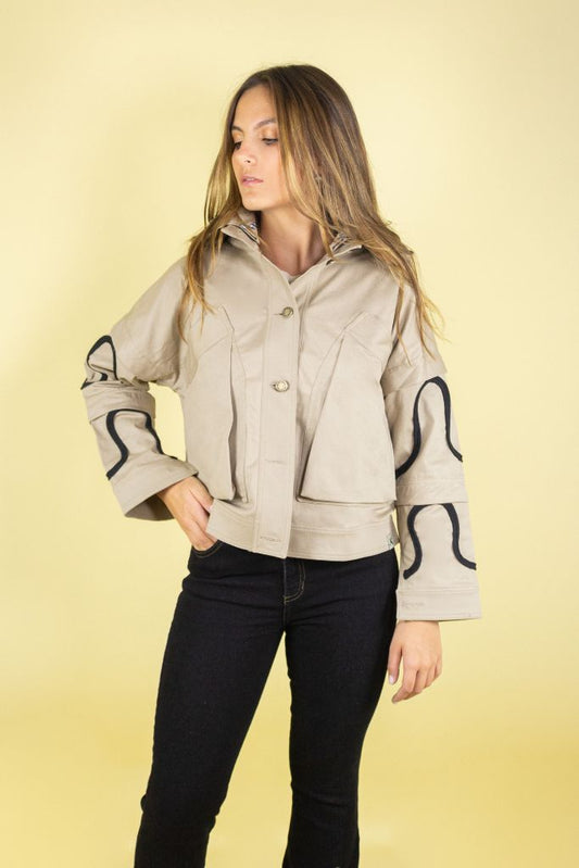 METROPOLITAN JACKET CAQUI