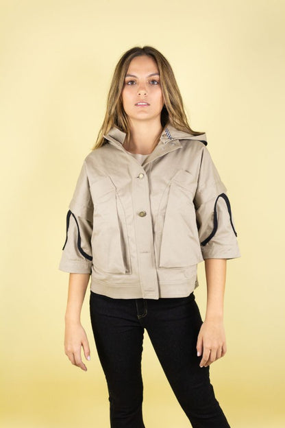 METROPOLITAN JACKET CAQUI