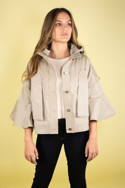 METROPOLITAN JACKET CAQUI