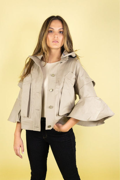 METROPOLITAN JACKET CAQUI