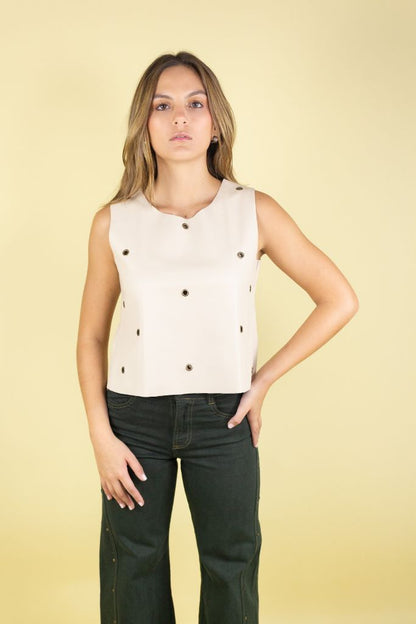 TOP HOJALETES CUERINA