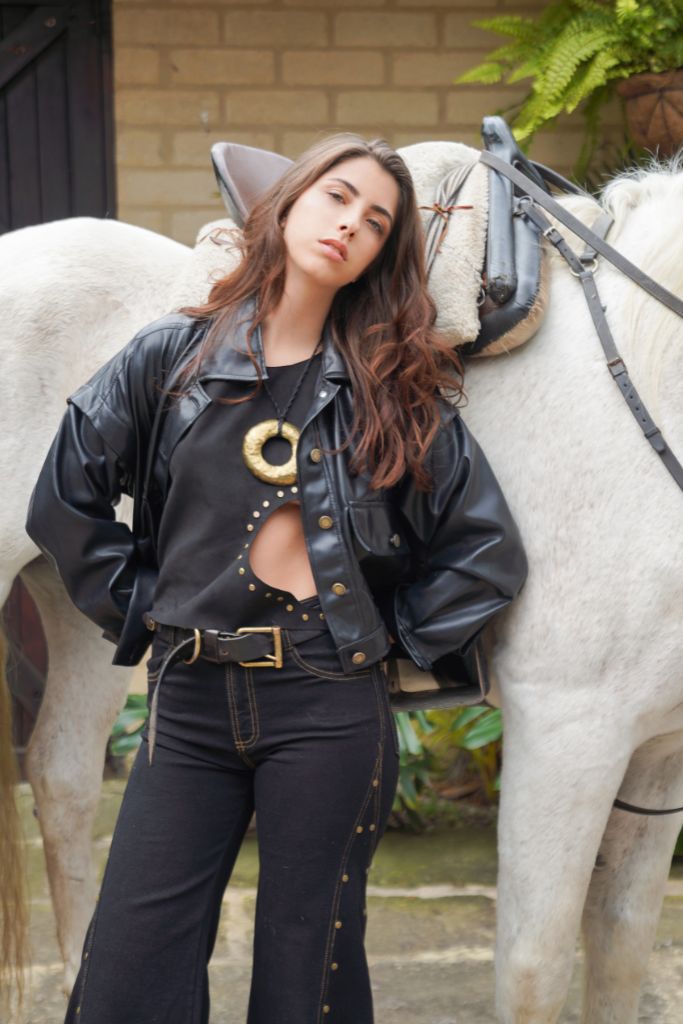 CHAQUETA BRIDA CUERINA