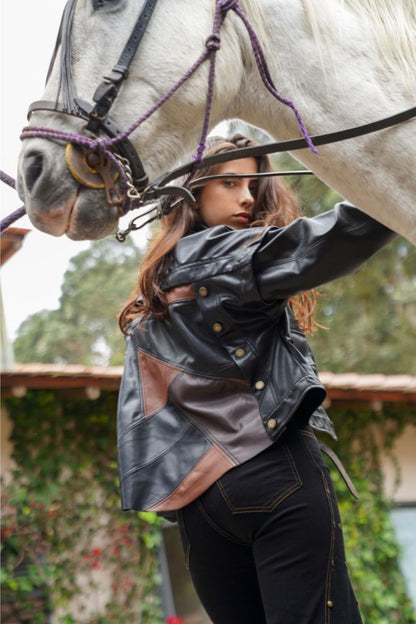 CHAQUETA BRIDA CUERINA
