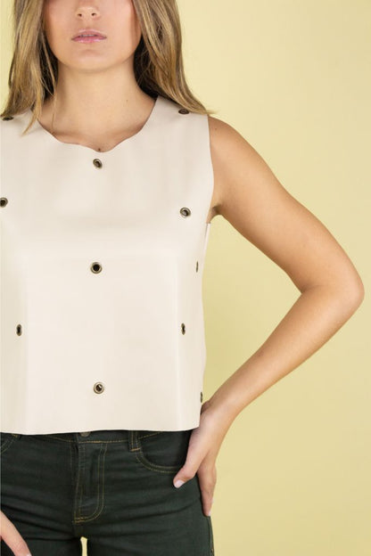 TOP HOJALETES CUERINA